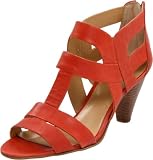 Nine West Women's Forgethim Ankle-Strap Sandal,Dark Orange,8.5 M US
