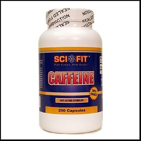 SCI-FIT CAFFEINE 200 X 200MG ALERTNESS & WEIGHT LOSS FREE UK DELIVERY