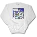 Londons Times Funny Music Cartoons - Frosty The Snowman, Busted - Sweatshirts