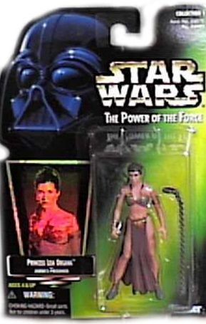 418rJ54dMgL Star Wars: Power of the Force Princess Leia Organa as Jabbas Prisoner Action Figure