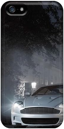 USMONON Phone cases New Style Case Cover Aston Martin Dbs In The Street Of Stones Compatible With Iphone Iphone 5 5s Protection Case