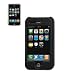 Reiko RPC-IPHONE3GBK Rubber Protector Skin Cover for Case for Apple iPhone 3G 3GS - Black