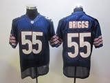 Briggs #55 NFL Chicago Bears Blue Football Jersey Sz52