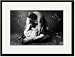 Black Framed/Matted Print 17x23, Half Nelson