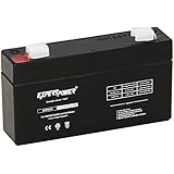 ExpertPower EXP612 6V 1.2 Amp Rechargeable Battery
