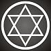 Jewish Decals : Star of David Vinyl Graphic Sticker
