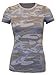 Kavio! Junior Heather Camouflage Short Sleeve Silicone Wash