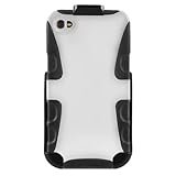 Seidio BD2-HK3IPH4V-WH ACTIVE X Case and Holster Combo for Apple iPhone 4 ( ....