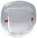 Staywell 270 Big Cat Slim Profile Cat Flap/Door Clear