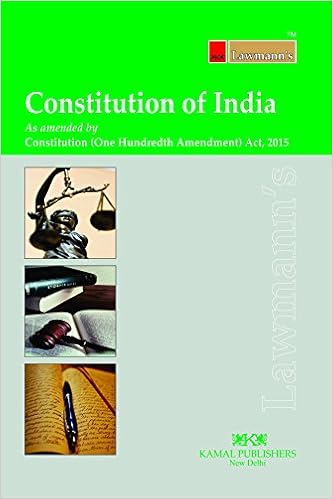 Book on Constitution of India 1950 (Lawmann's)  2017 Edition