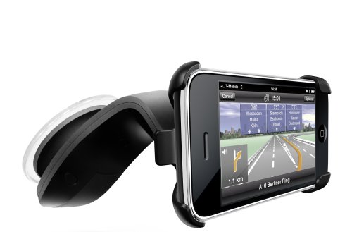 Navigon iPhone Passivhalter (KfZ-Design-Halter für iPhone inkl. KFZ Ladekabel)