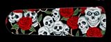 TATTOO ROSE SKULLS 42 CEILING FAN W/LIGHT