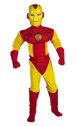 Iron Man Muscle - Size: Child S(4-6)