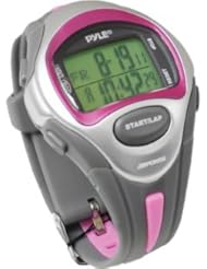 Pyle Sports Ladies Marathon Runner Watch with Target Time Setting, Time Alert, 150 Lap Chronograph Memory