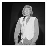 Barry Manilow Color Matte Photograph - 12x12 Inches