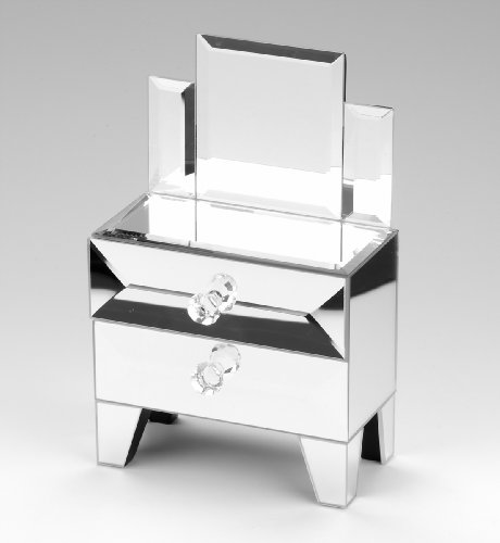 Autograph Art Deco Dressing Table Jewellery Box