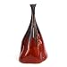 Handmade Decorative Ceramic Flower Vase / Table Sculpture With Graceful Neck Abstract Style