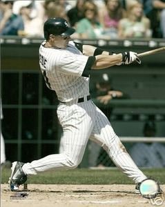 Joe Crede Chicago White Sox Action Unsigned 8x10 Photo