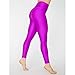 American Apparel Womens/Ladies Plain Shiny Nylon Leggings