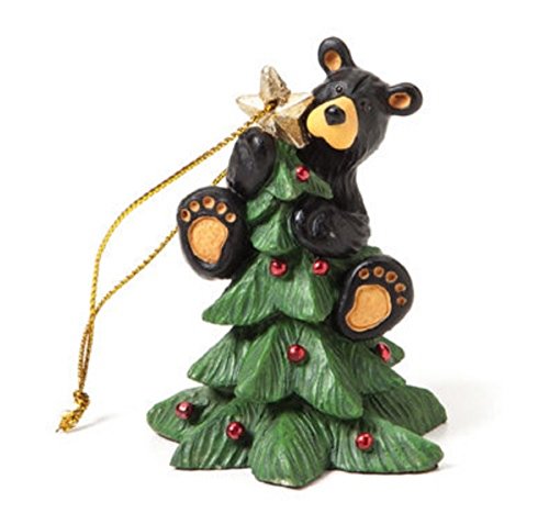 Big Sky Carvers Tree Topper Bear Ornament