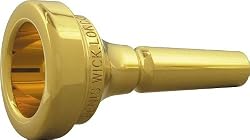 Denis Wick 5AL Gold-plated Large Bore Trombone Mouthpiece