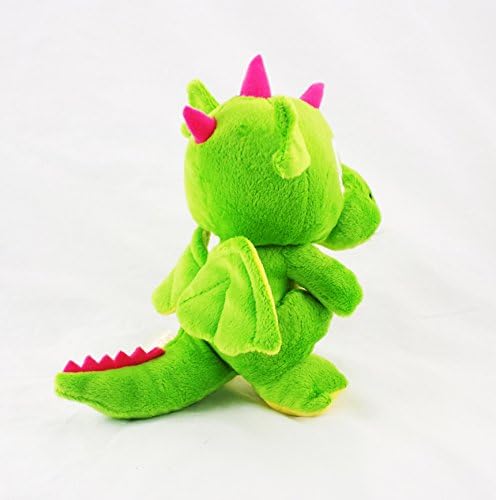 9" Plush Green Dragon with Sound