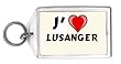 J'aime Lusanger Porte Clé