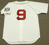 TED WILLIAMS Boston Red Sox 1939 Majestic Throwback Home Baseball Jersey, XL