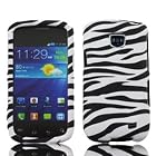 Samsung Zebra Design Faceplate Hard Phone Case Cover for Straight Talk Samsung Galaxy Proclaim 720C SCH-S720C