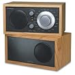 Tivoli Audio Model Two AM/FM Table Radio with Stereo Speaker, Cherry/Metallic Taupe