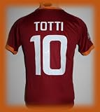 AS ROMA (ITALY) HOME TOTTI 10 FOOTBALL SOCCER JERSEY X-LARGE