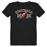 Artsmith, Inc. Organic Kids T-Shirt Dark Football Mom with Ivy