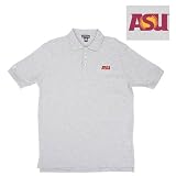 Arizona State Sun Devils NCAA Classic Pique Polo Shirt (Grey Heather)