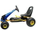 Go-Kart Pedal-Operated Ride-On Car - Blue