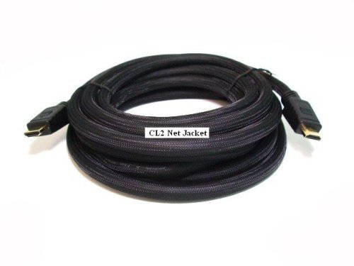 15 Foot B & A Computer Black Gold HDMI Cable,