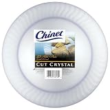 Chinet Cut Crystal Dinner Plates (10-Inch), 100-Count Plates ~ Chinet
