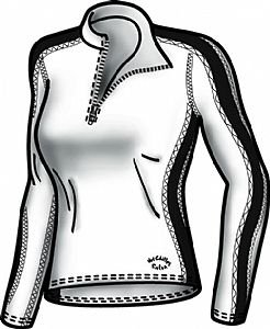 Buy Hot Chillys Salsa MTF Micro Elite Brushed Women’s Panel Zip Top