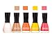 Fashion Bar Nail Polish inWhite ,Musted ,Peach ,Yellow ,Baby Pink Shades RS.279.00
