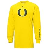 Nike Oregon Ducks Yellow Classic College Long Sleeve T-shirt
