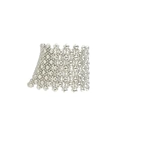 Liquid Metal Drape Nickel Bracelet