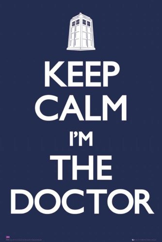 Empire 426697 Keep Calm - Doctor Who - Fun-Poster England Flagge Union Jack Poster - Gr&ouml;sse 61 x 91.5 cm