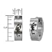 Stainless Steel Scorpion Huggie Hoop Earrings