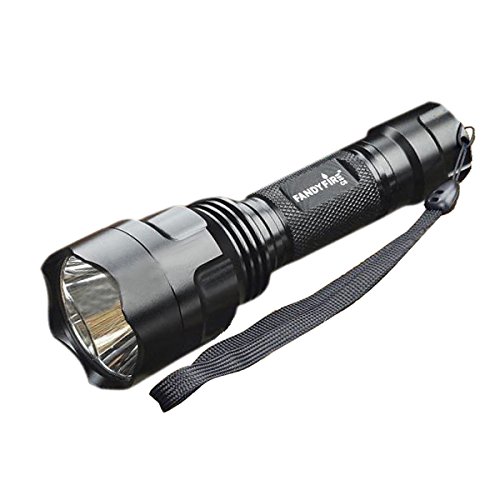 AdaAle LED Flashlight Portable LED Light Lamp; C8 CREE XM-LT6 3-Mode 750-Lumen White LED Flashlight Flashlight W/ Strap