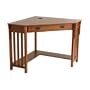 Mission Oak Corner Desk - Southern Enterprises HO6041