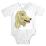 Onesie with hound, dog, canine