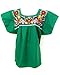 Ethnic Identity Mexican Blouse Puebla
