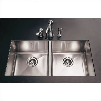 Antique Kitchen Sinks on Double Ceramic Sinks  And Chrome Faucets   Kitchen Sink Cabinets