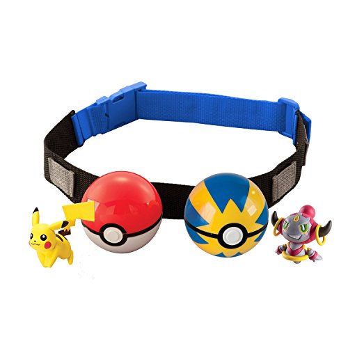 Pokémon Clip 'N' Carry Poké Ball Belt - Pikachu and Hoopa