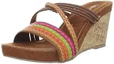 Skechers Womens Modiste-Interwine Wedge Sandal,,