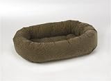 Bowser Donut Bed- Houndstooth Microvelvet-Extra Large
